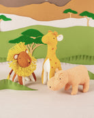Olli Ella | Holdie Folk Felt Savannah Animals (set of 3)