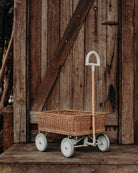 Olli Ella | Rattan Toy Wagon - Natural