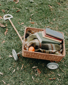 Olli Ella | Rattan Toy Wagon - Natural