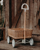Olli Ella | Rattan Toy Wagon - Natural