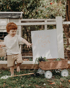 Olli Ella | Rattan Toy Wagon - Natural