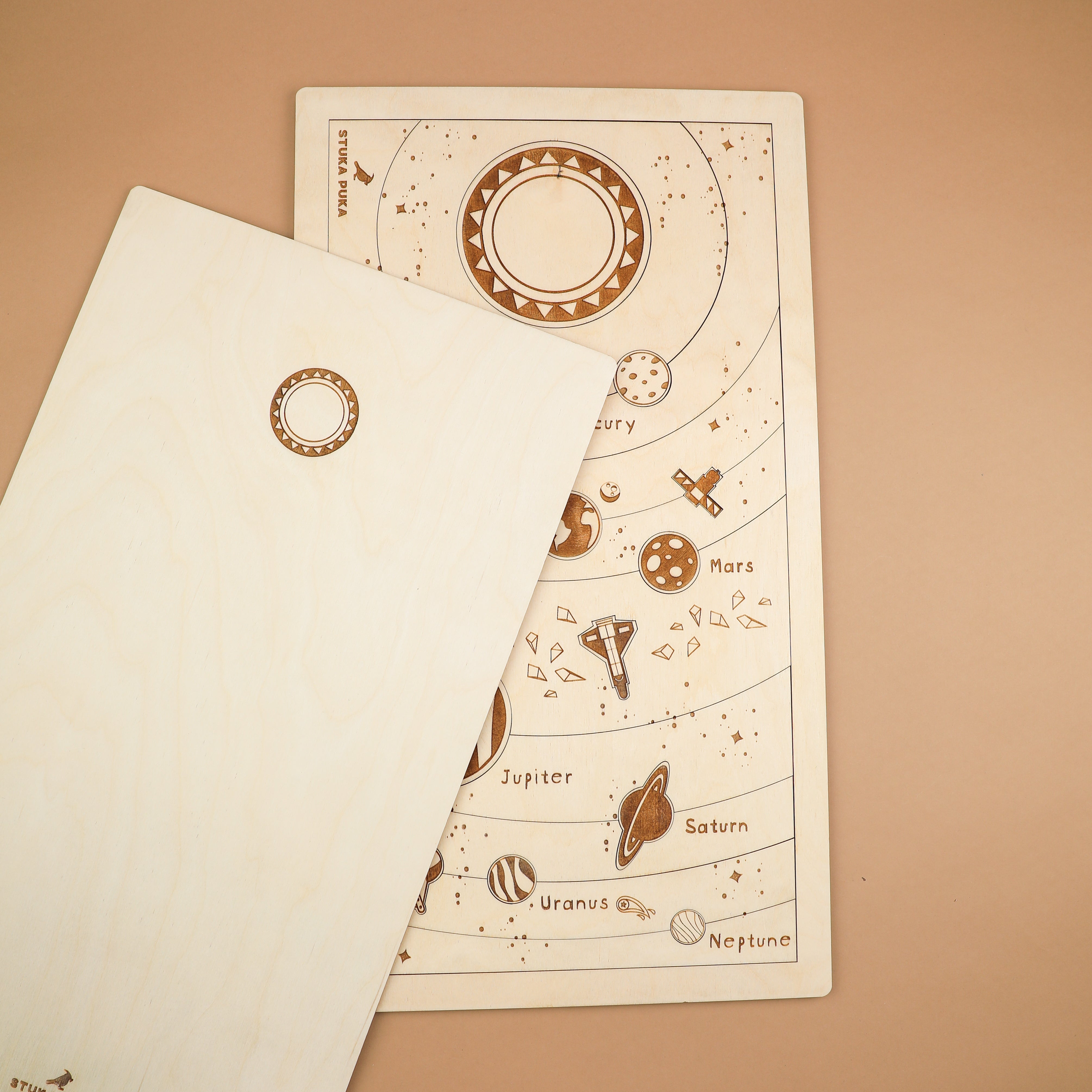Outer Space Wooden Puzzle