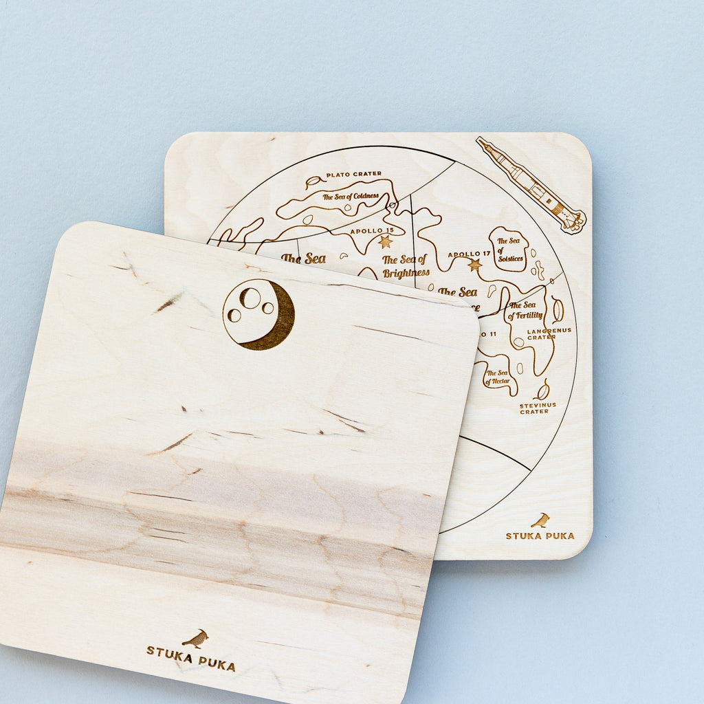 Over the Moon Wooden Puzzle