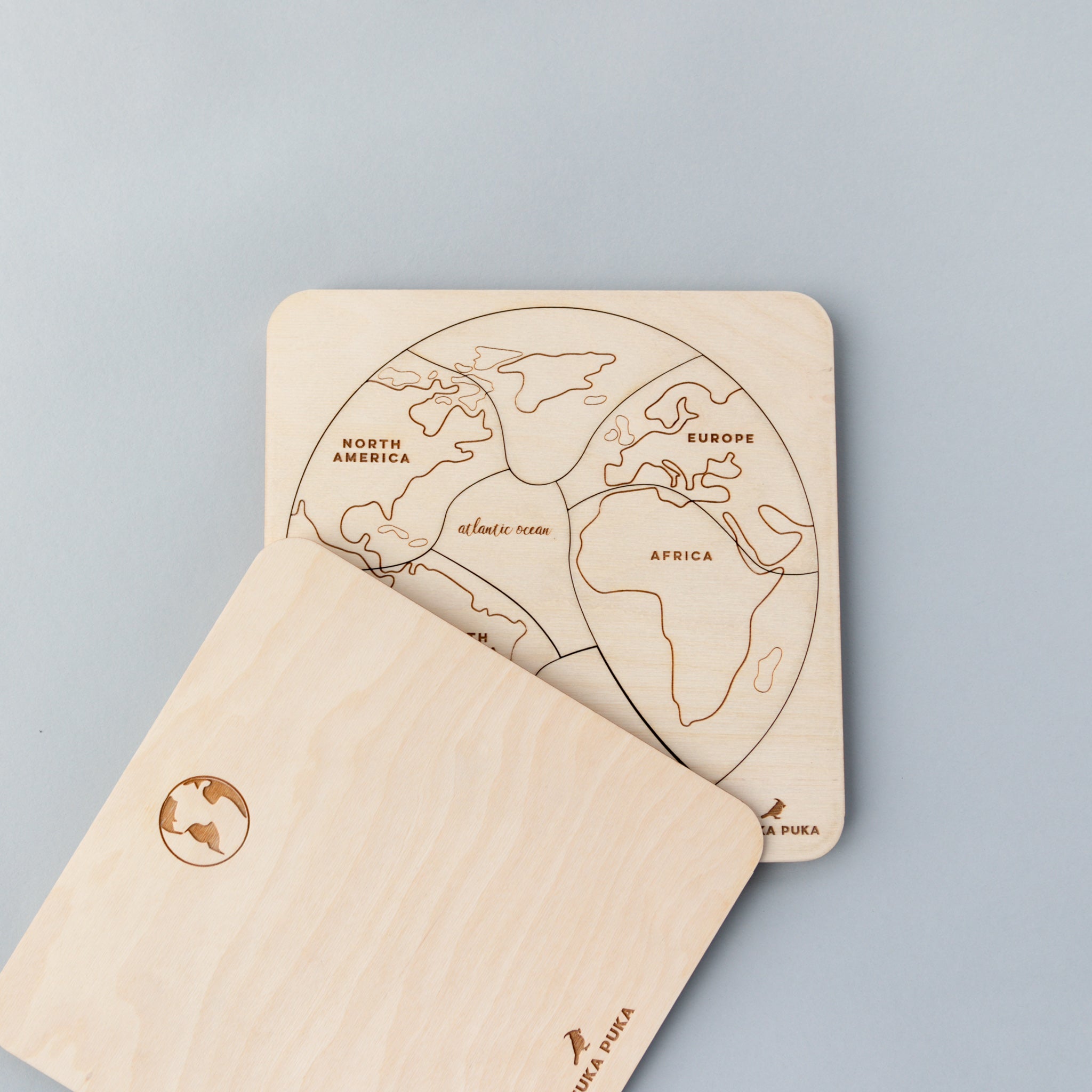 Planet Earth Wooden Puzzle