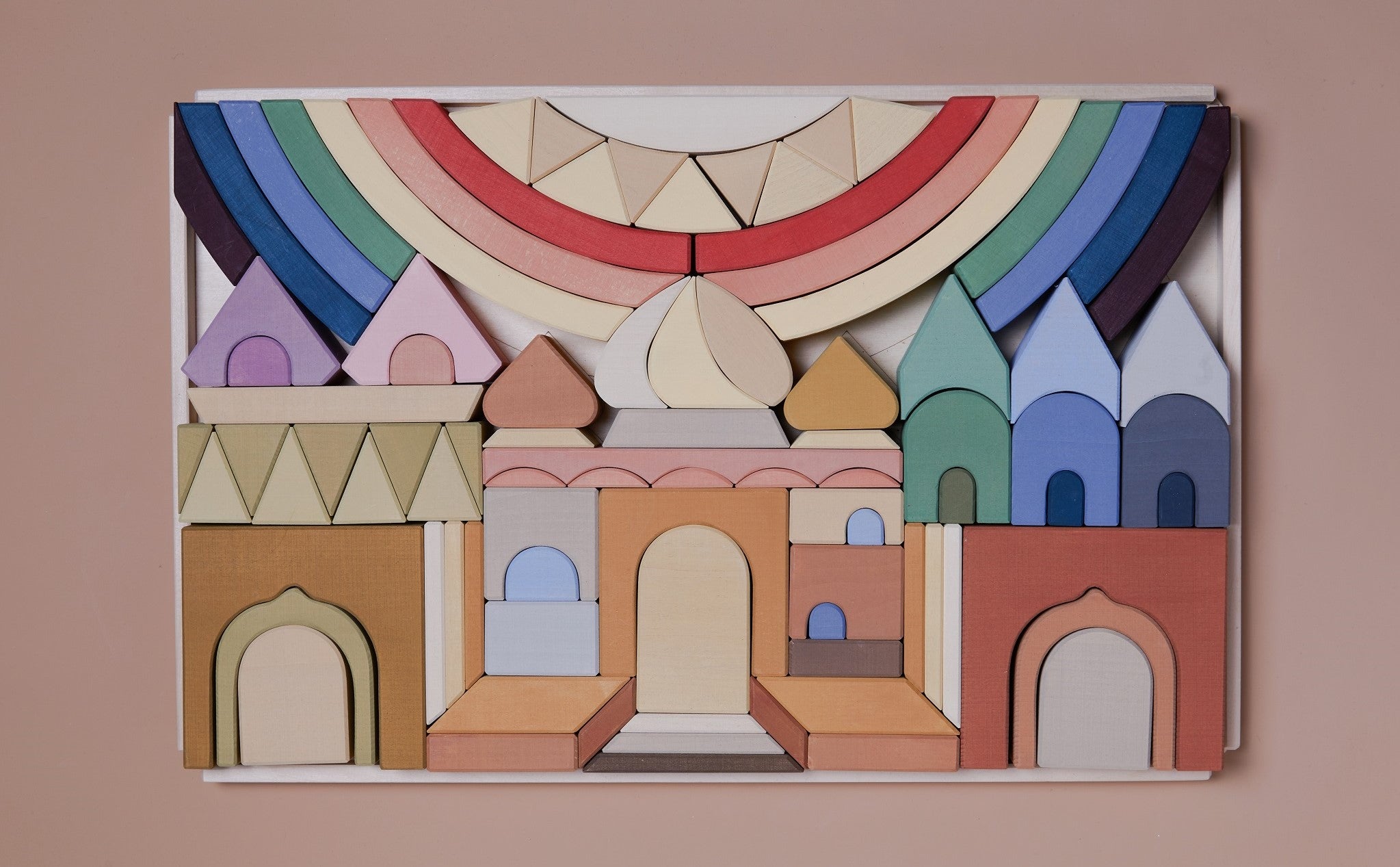 Raduga Grez | Cathedral Large Wooden Building Blocks