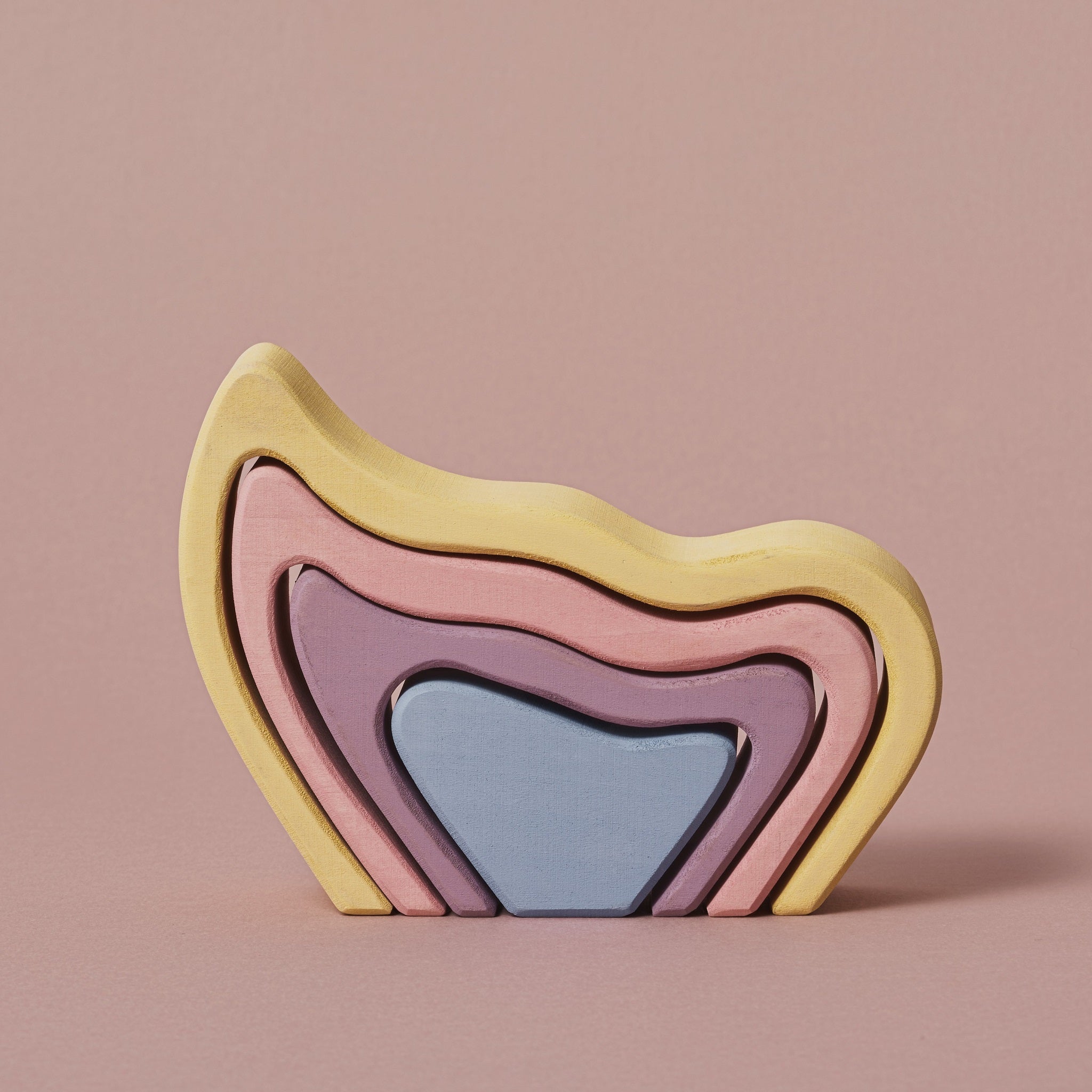 Raduga Grez | Wooden Butterfly Wing Pastel Stacker
