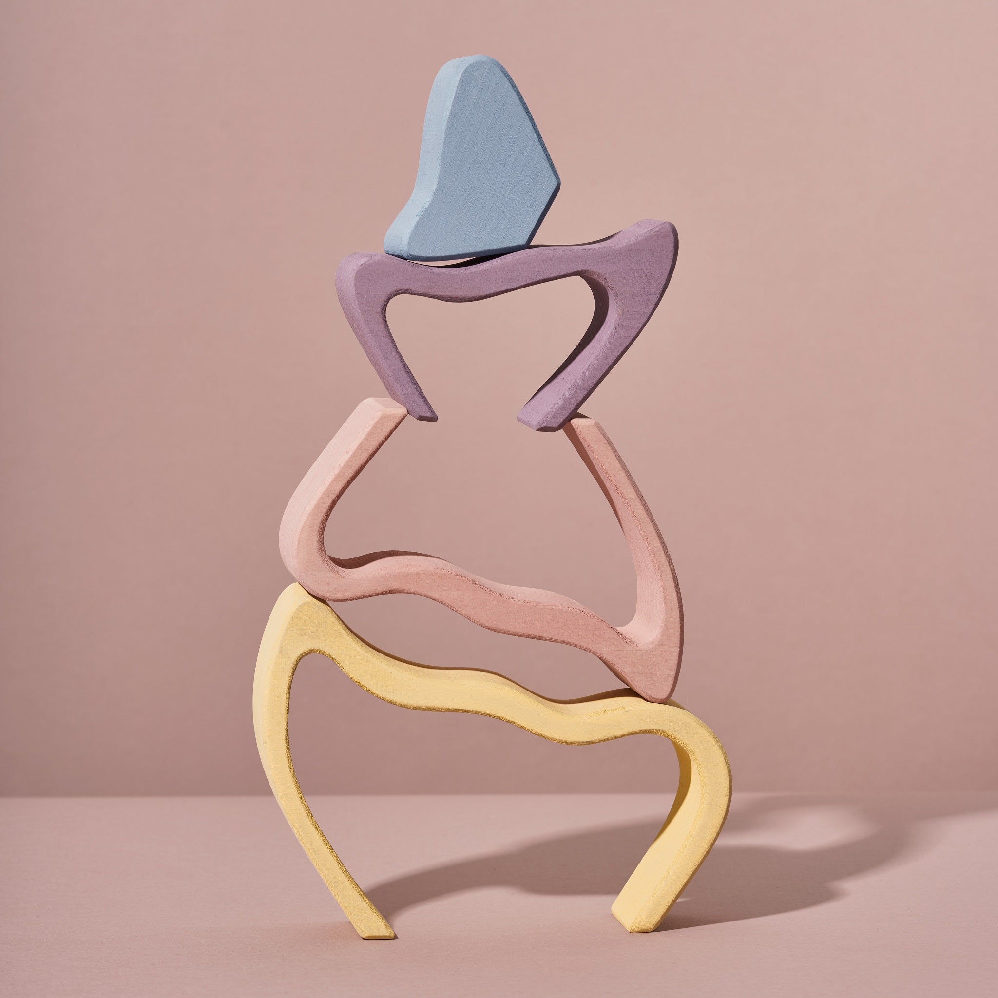 Raduga Grez | Wooden Butterfly Wing Pastel Stacker