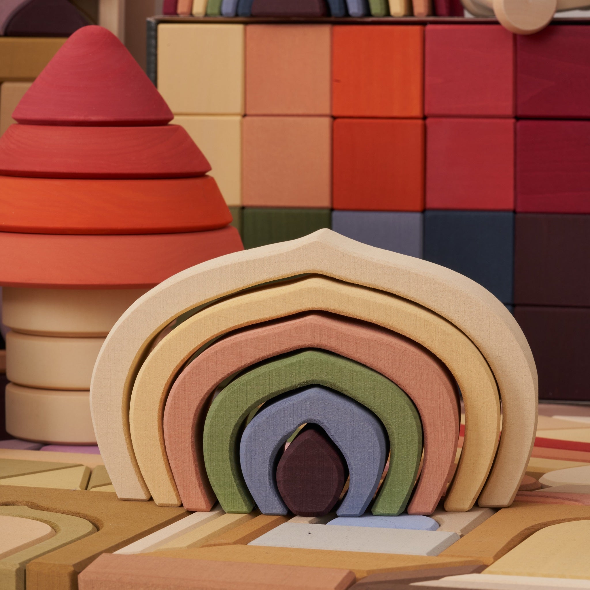 Raduga Grez | Wooden Cupolas Stacker