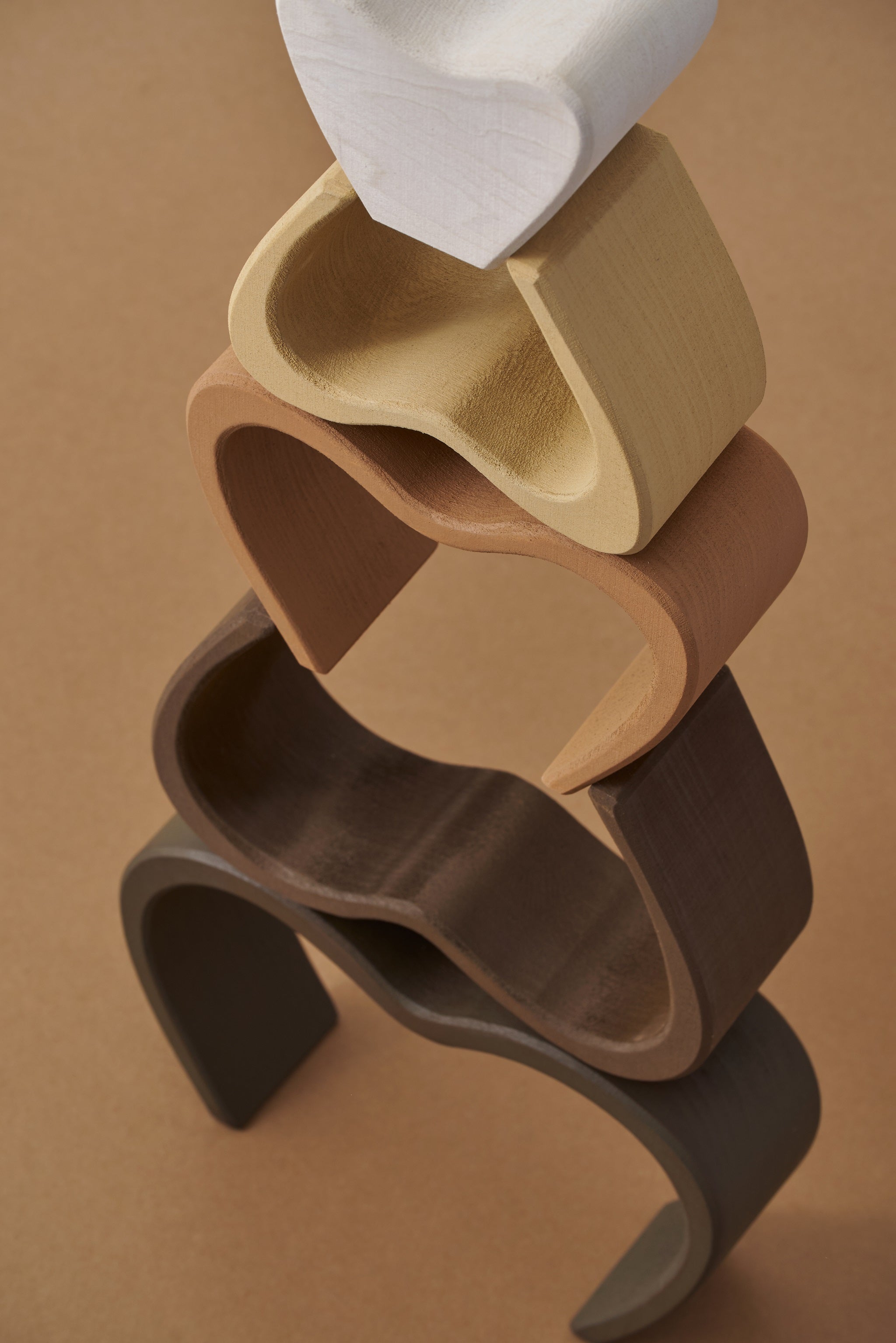 Raduga Grez | Wooden Heart Stacker