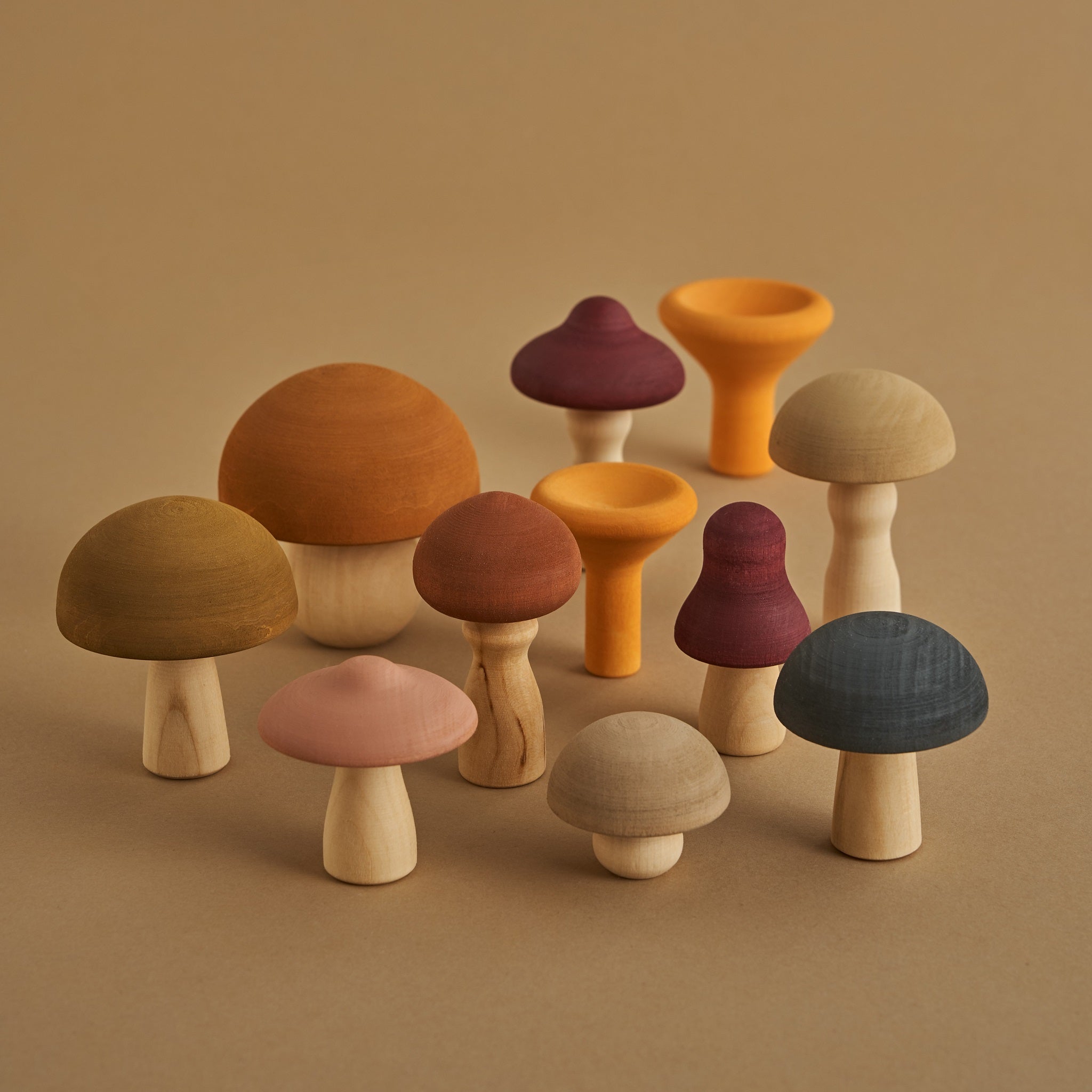 Raduga Grez | Wooden Mushrooms Play Set