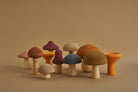 Raduga Grez | Wooden Mushrooms Play Set