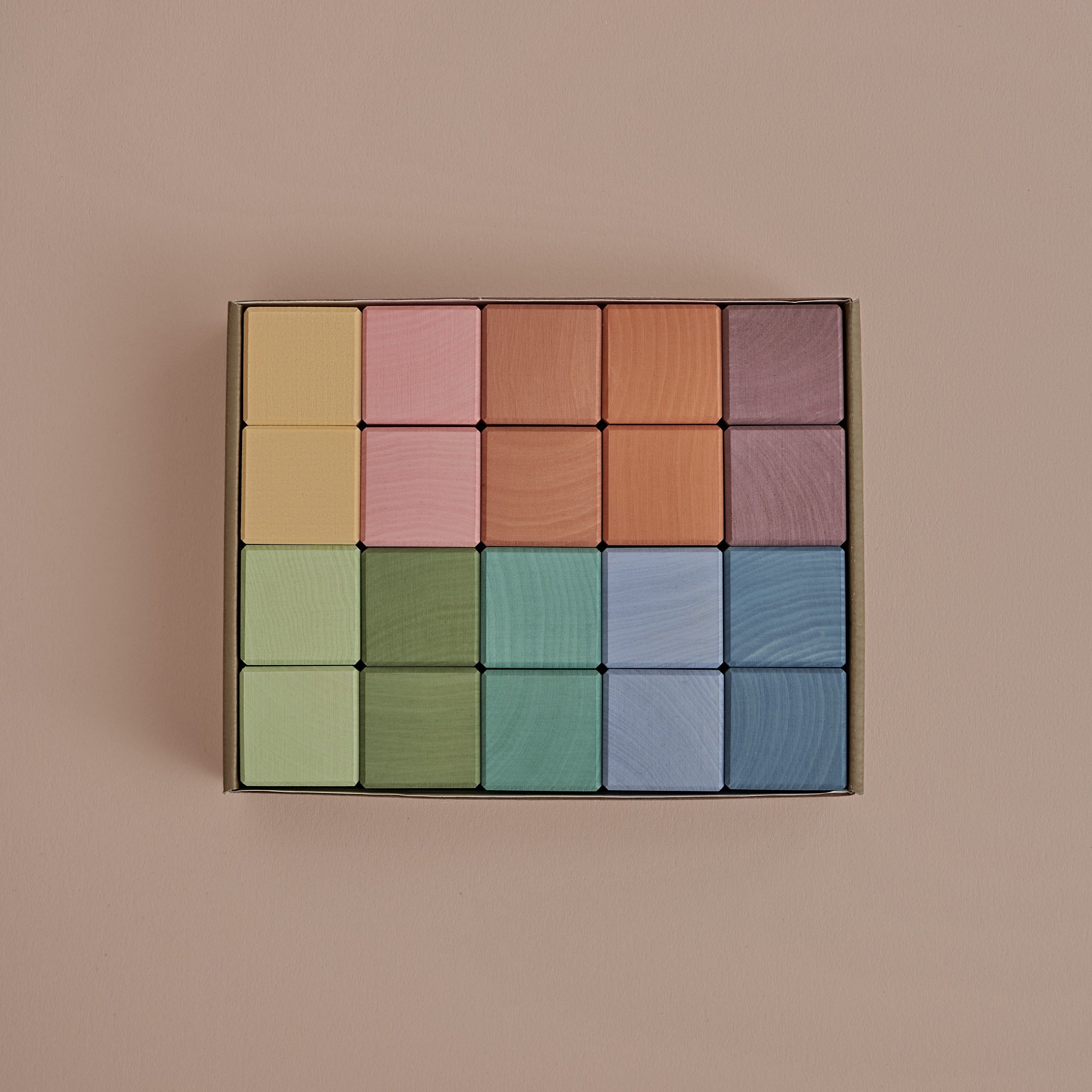 Raduga Grez | Wooden Pastel Building Cubes