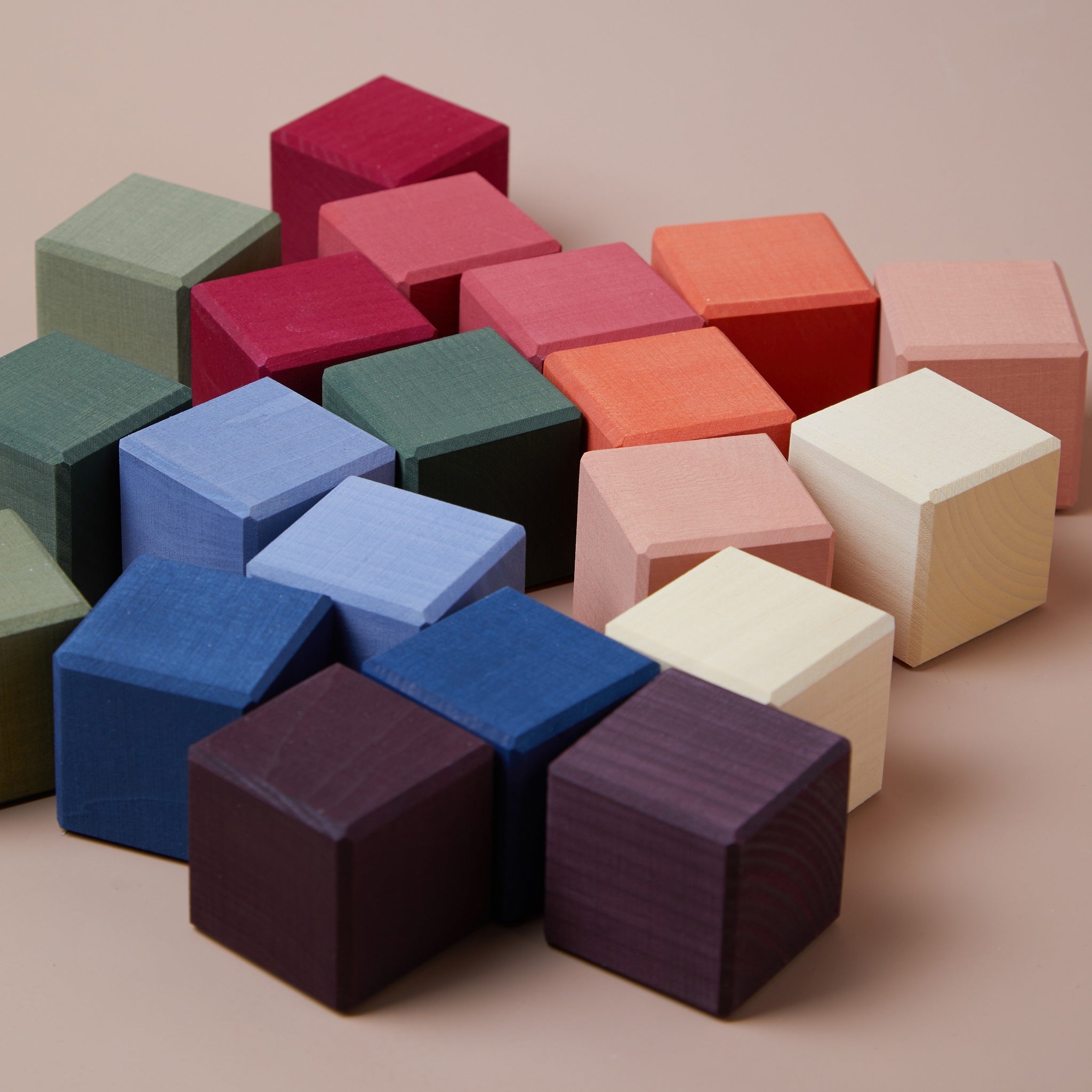 Raduga Grez | Wooden Rainbow Building Cubes