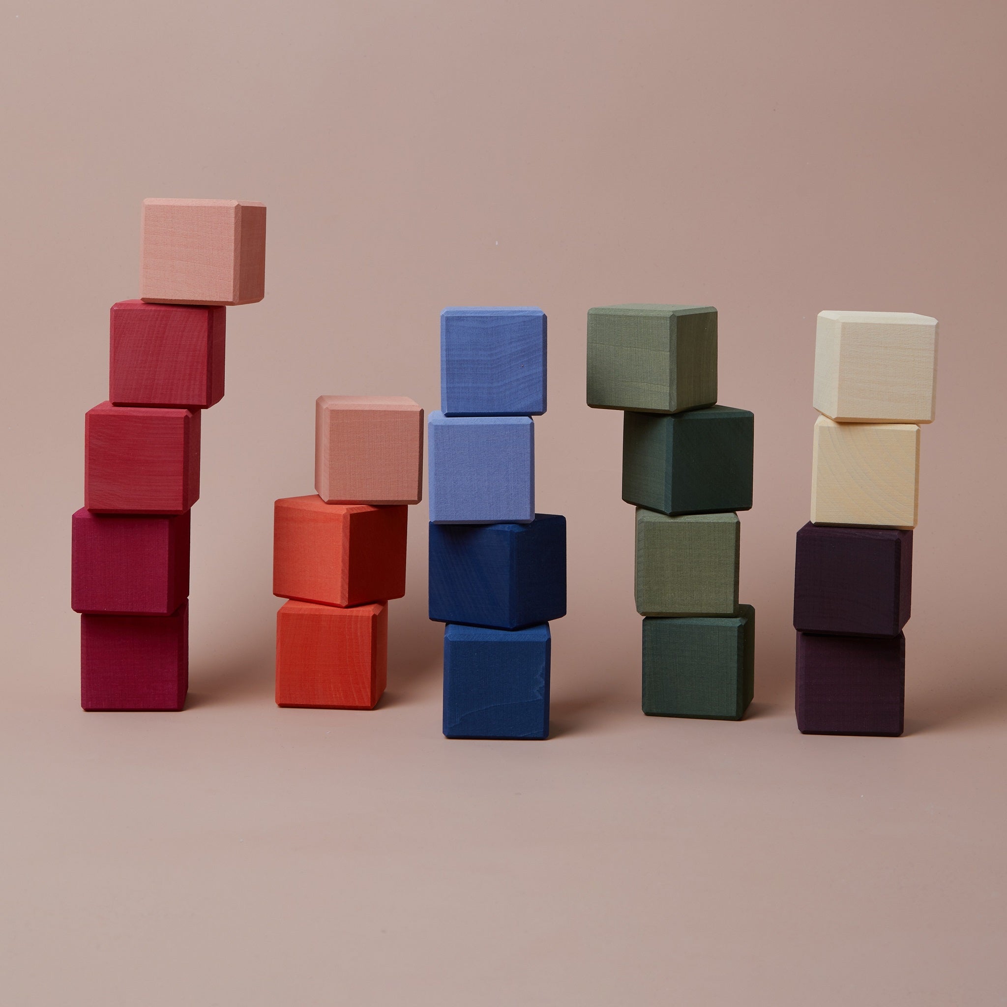Raduga Grez | Wooden Rainbow Building Cubes