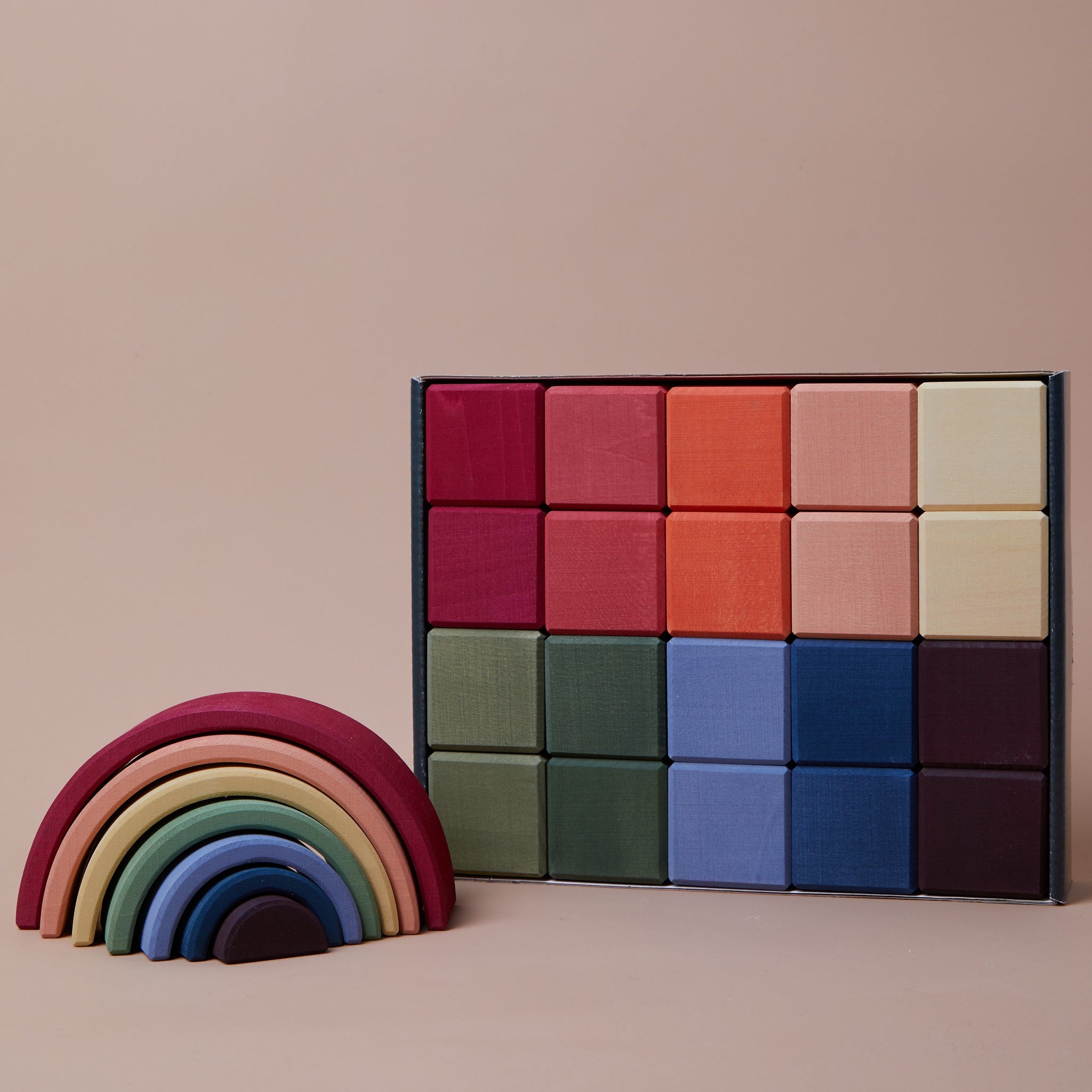 Raduga Grez | Wooden Rainbow Building Cubes