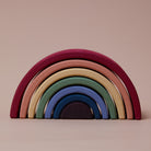 Raduga Grez | Wooden Rainbow Stacker (small)