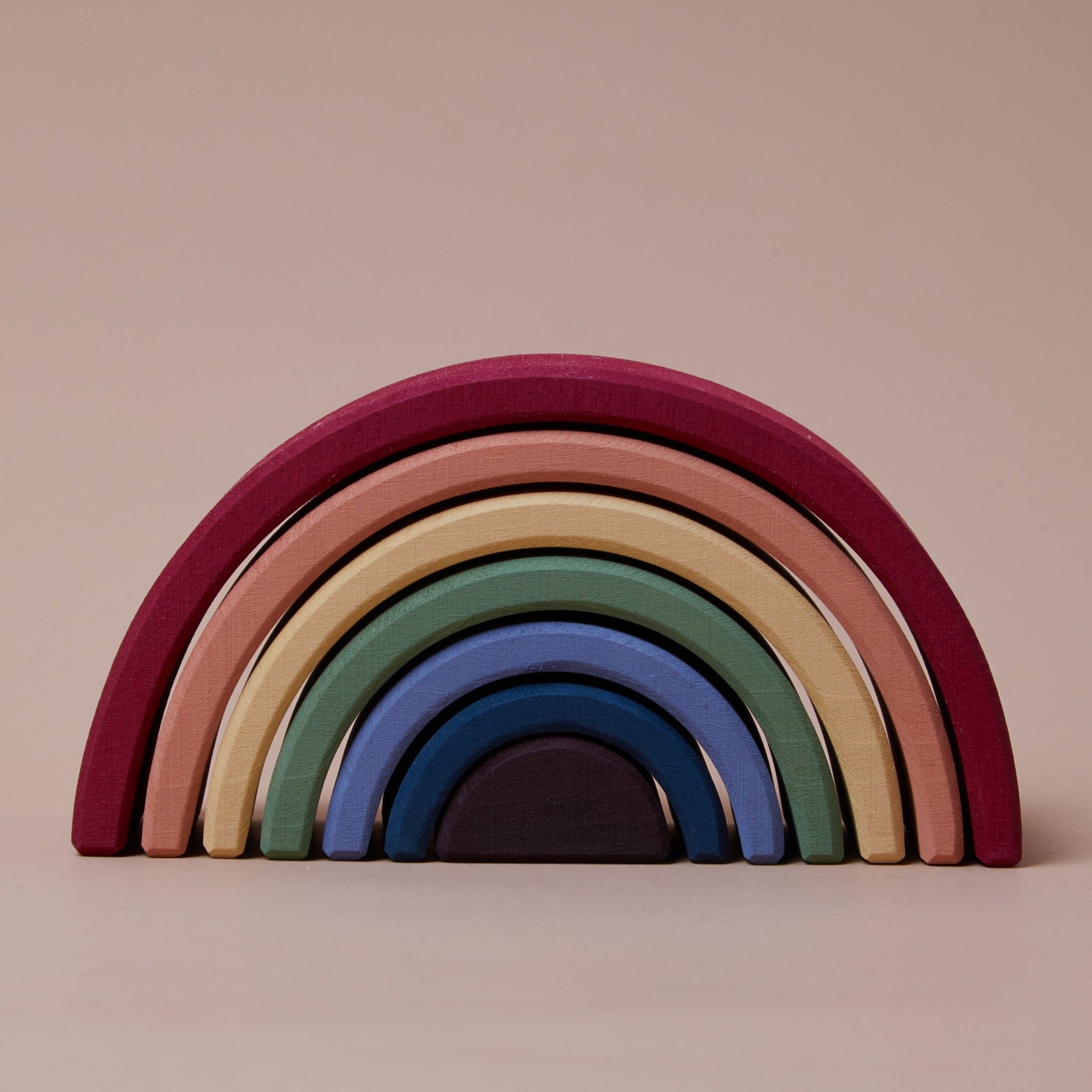 Raduga Grez | Wooden Rainbow Stacker (small)