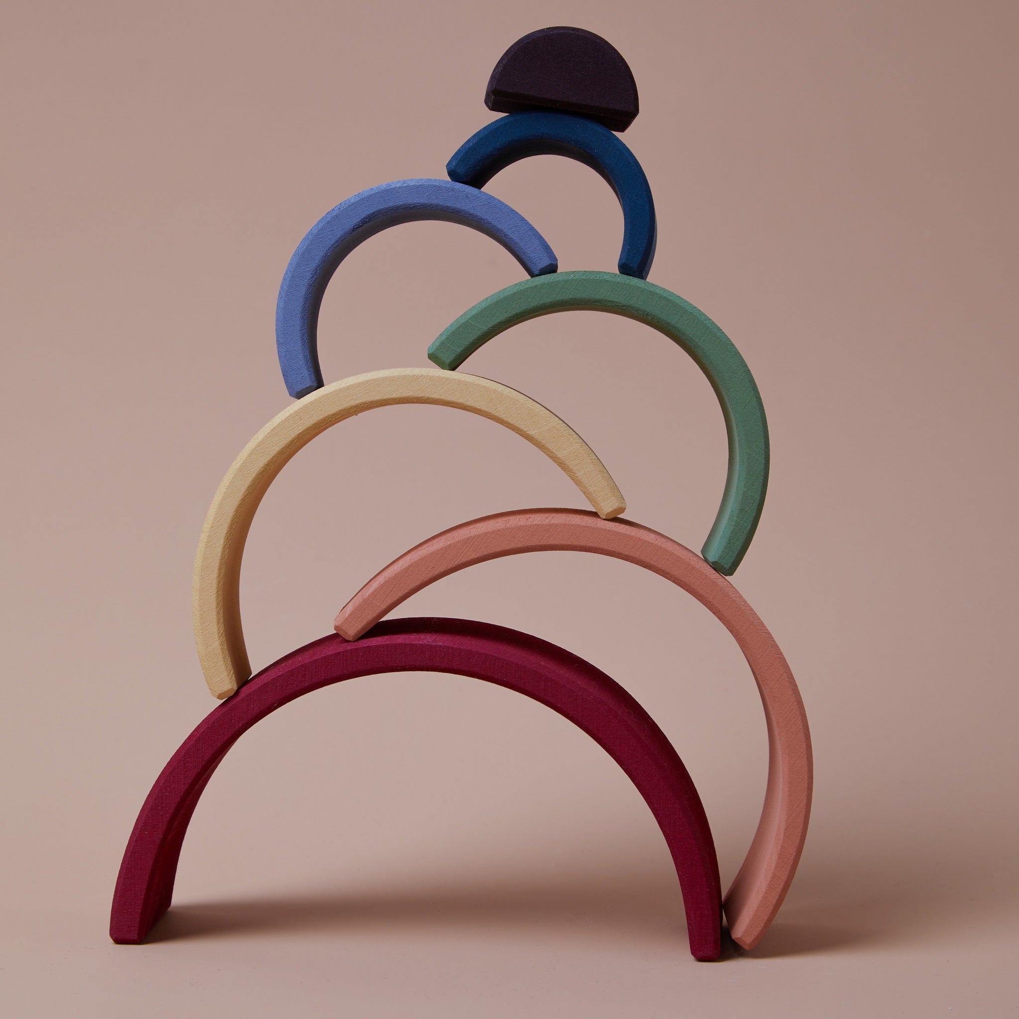 Raduga Grez | Wooden Rainbow Stacker (small)
