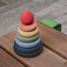 Raduga Grez | Wooden Rainbow Stacking Tower