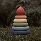 Raduga Grez | Wooden Rainbow Stacking Tower
