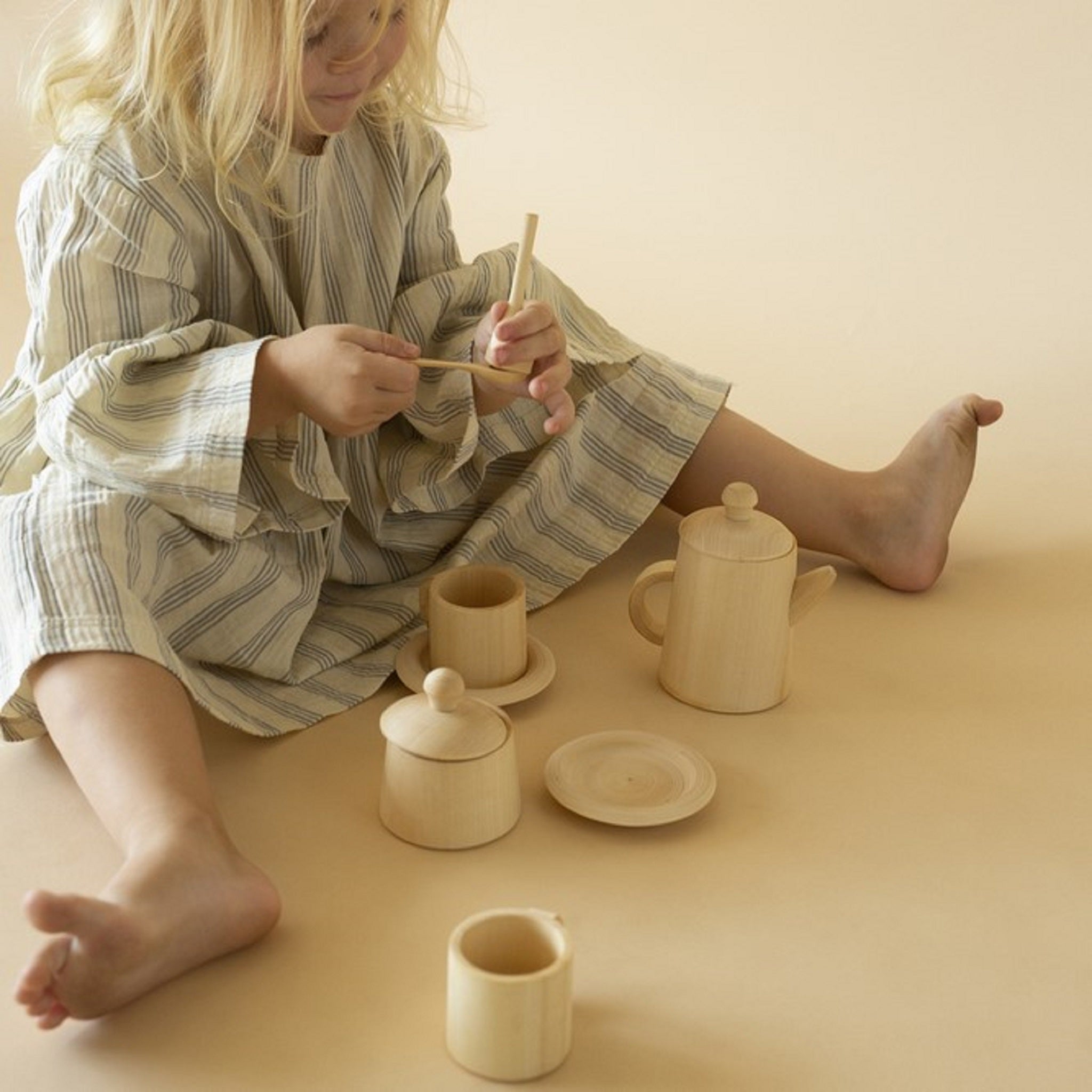 Raduga Grez | Wooden Tea Play Set - Natural