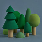 Raduga Grez | Wooden Trees Play Set