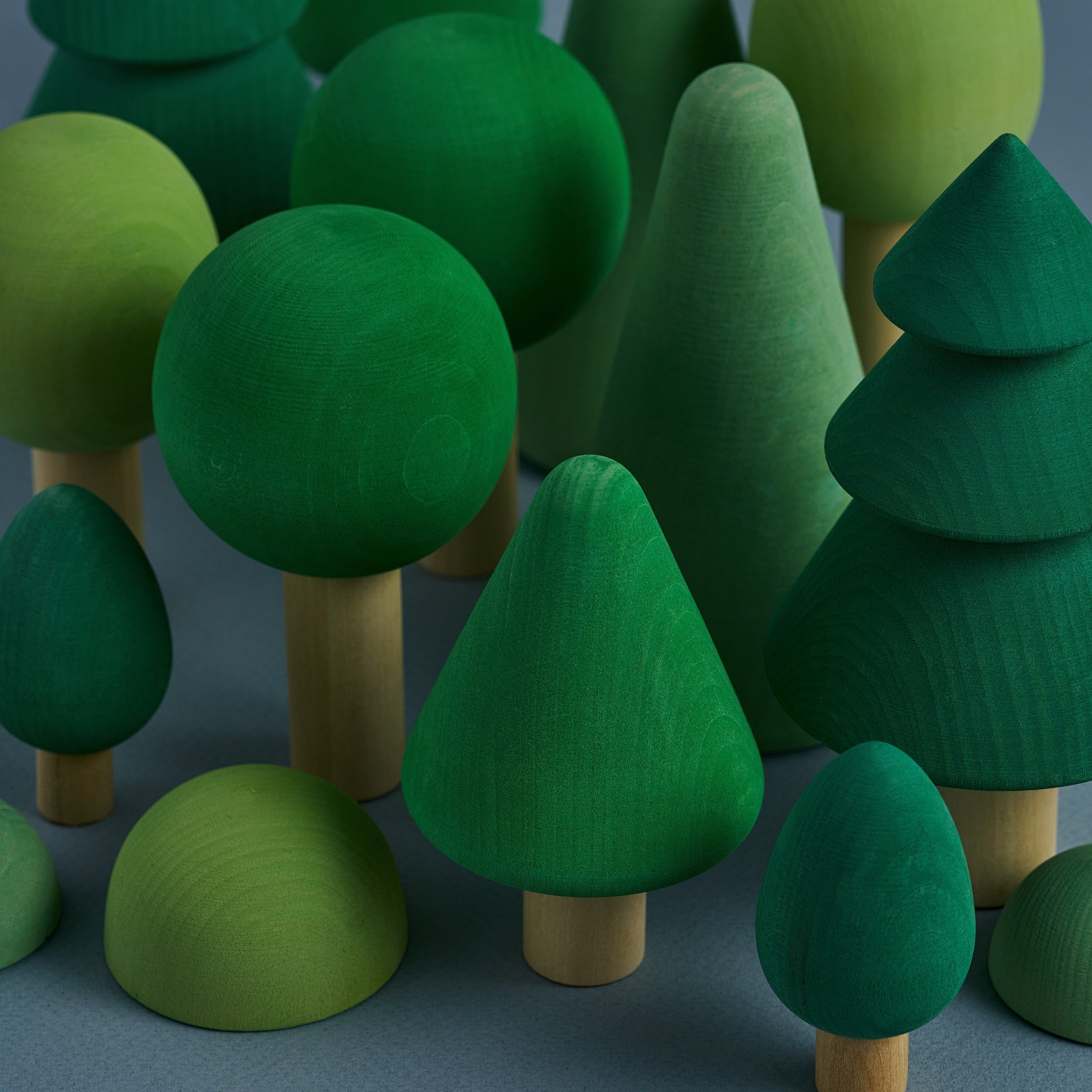 Raduga Grez | Wooden Trees Play Set