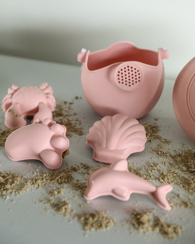Scrunch | Silicone Beach Play Set - Dusty Rose