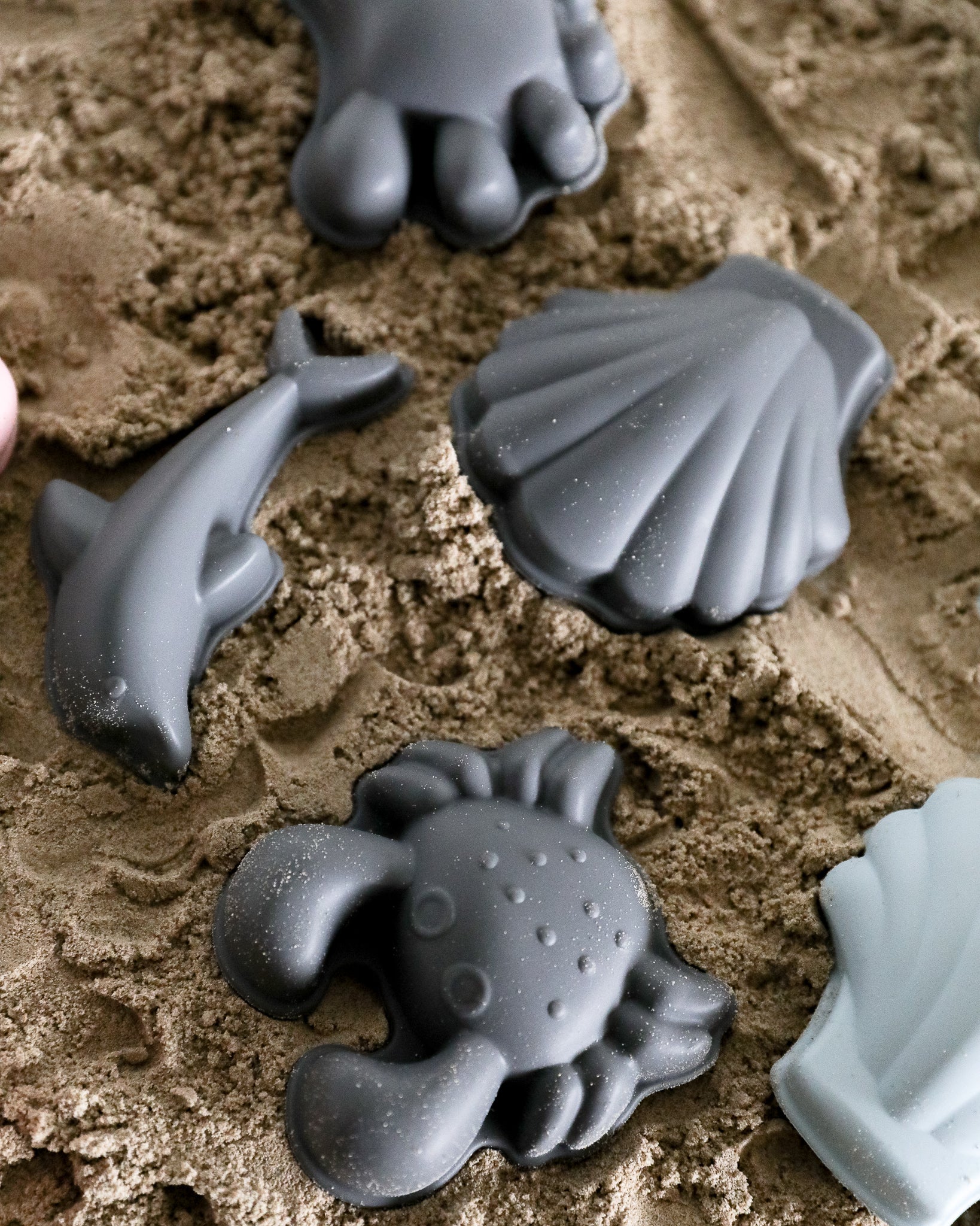 Scrunch | Silicone Beach Play Set - Grey