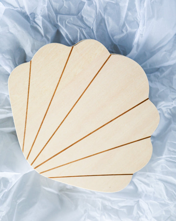 Sea Animals Wooden Clam Puzzle