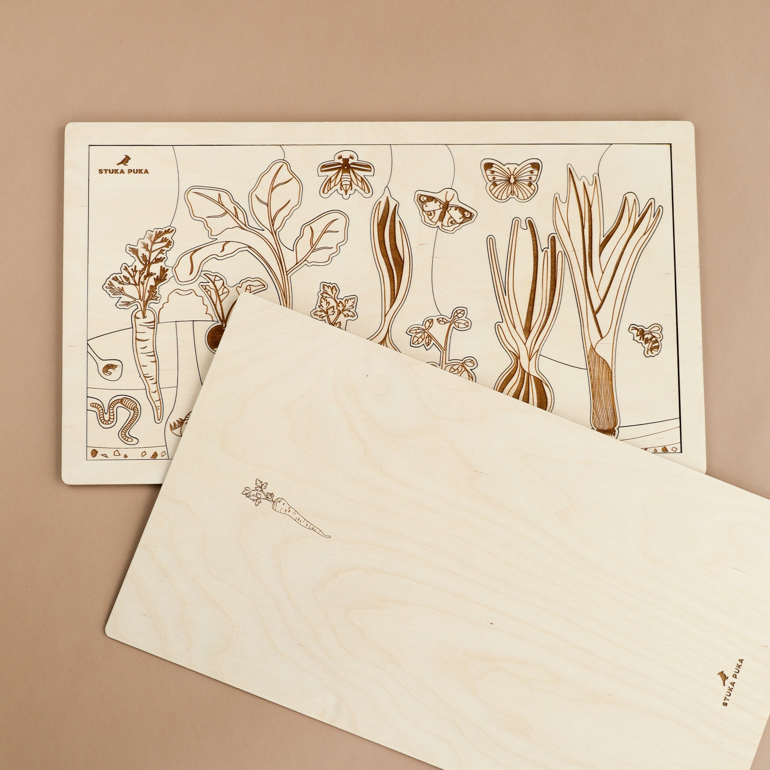 Secret Garden Wooden Puzzle