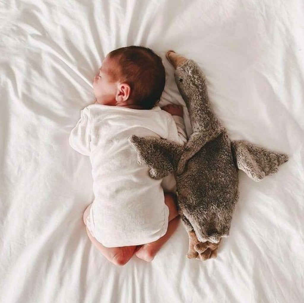 Senger Organic | Cuddly Animal - Grey Goose – Playroom Collective