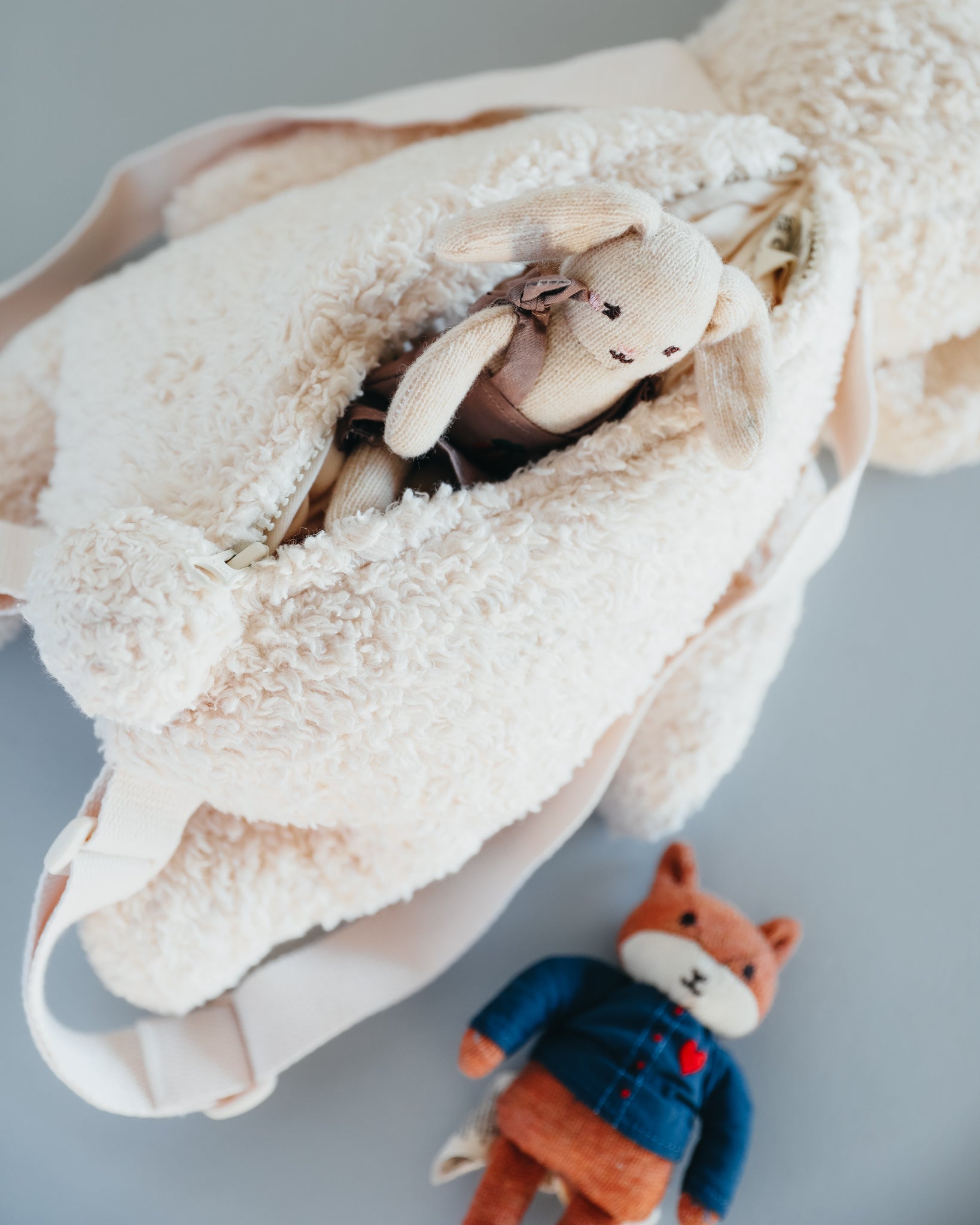 Sherpa Bunny Backpack