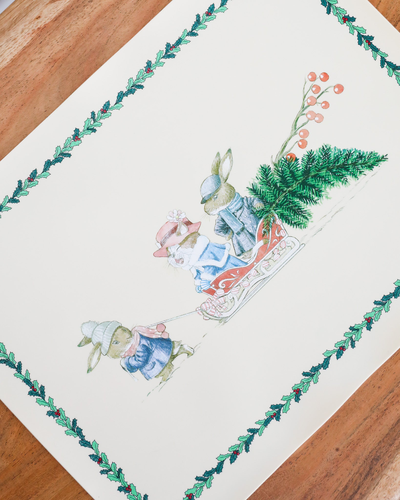 Silicone Placemat - Merry Christmas