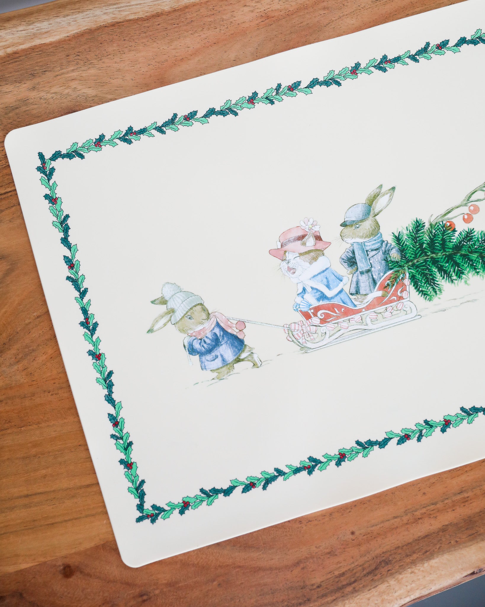 Silicone Placemat - Merry Christmas