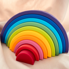 Silicone Rainbow Stacker (10pc)