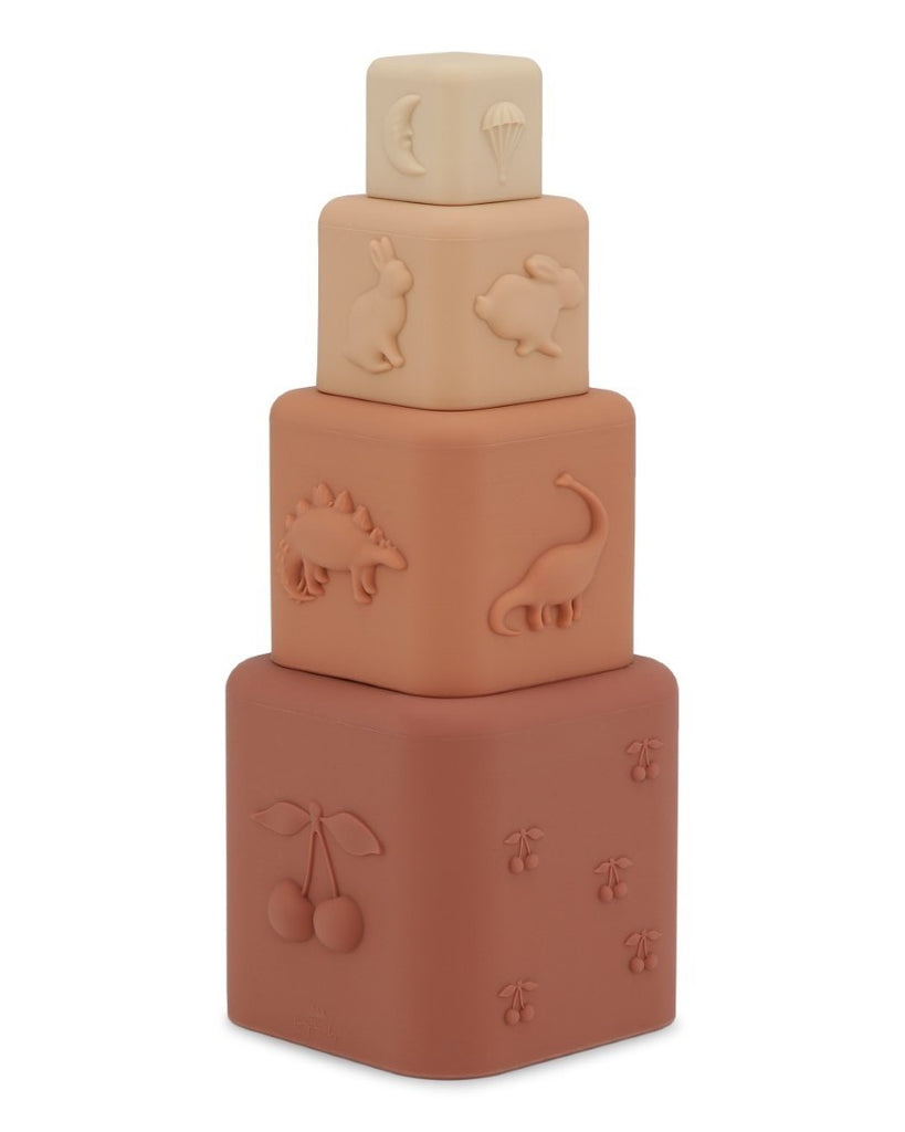 Silicone Stacking Tower Baby Toy