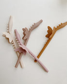 Silicone Dragon Straws (4 pack) - Blush