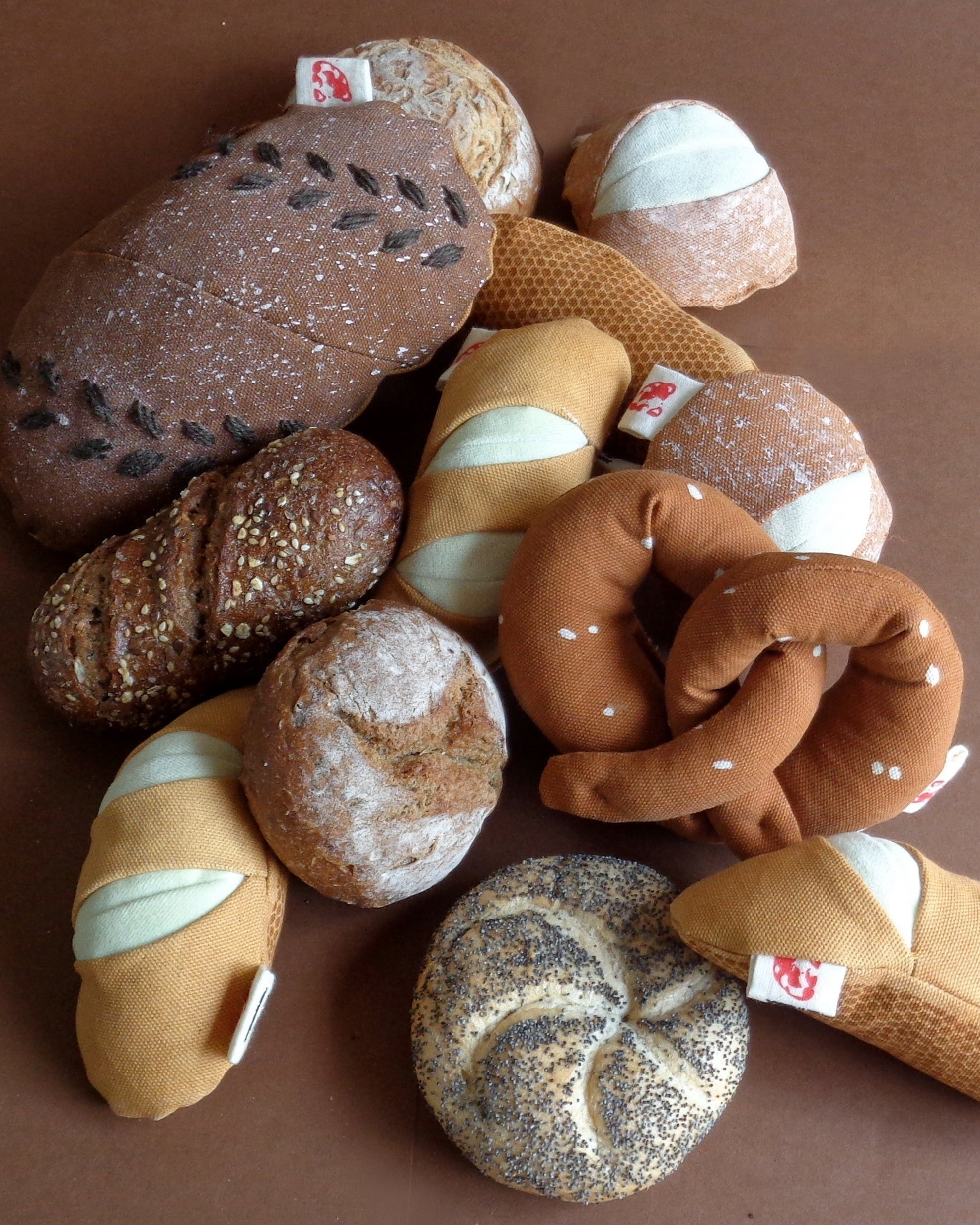 Soft Play Food - Pretzel Rattle