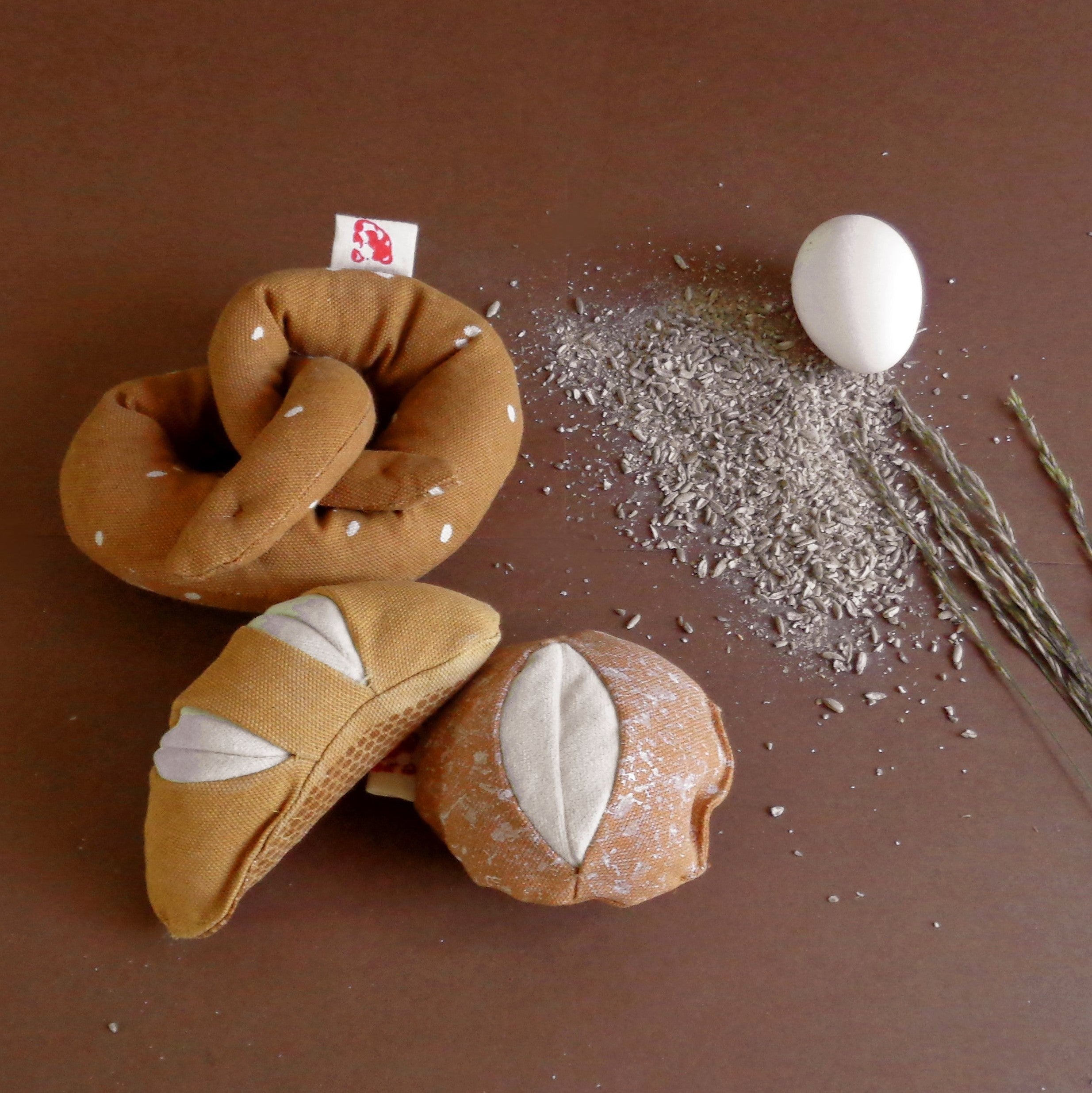 Soft Play Food Set - Baked Bread (set of 3)