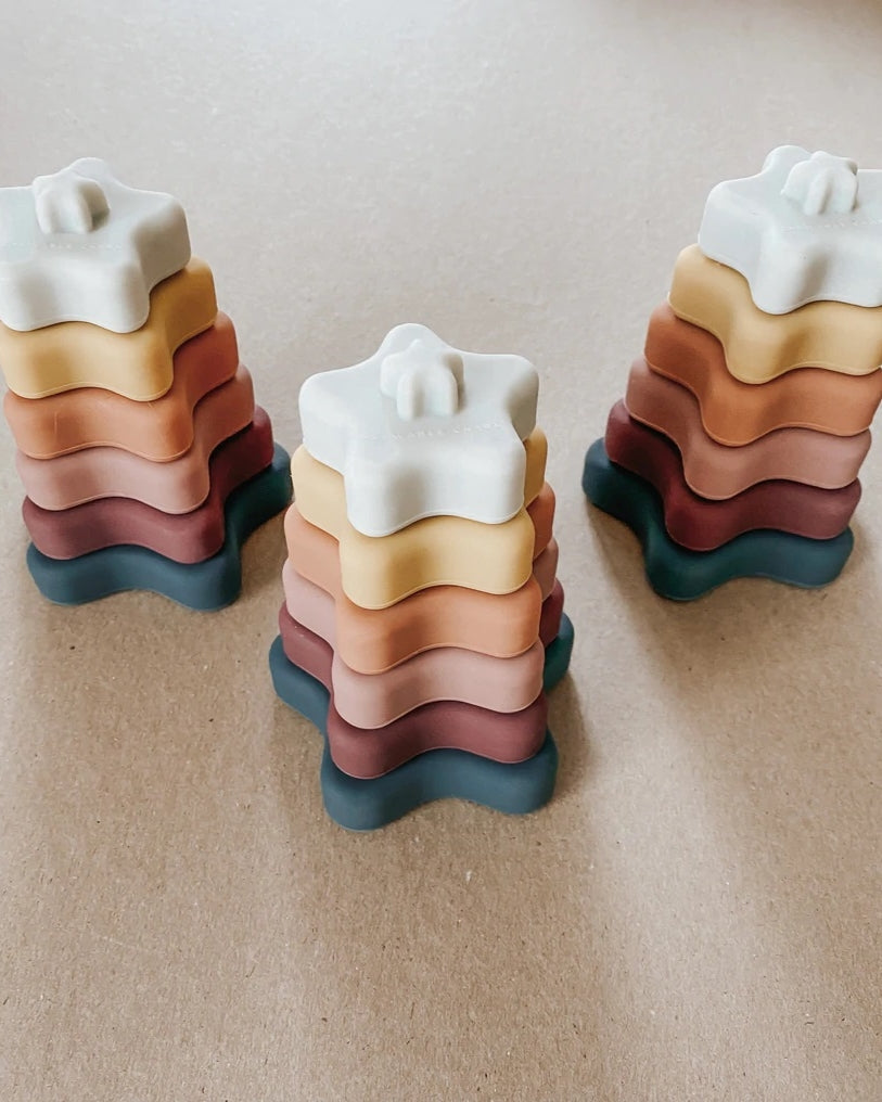 Star Silicone Teething Stacker