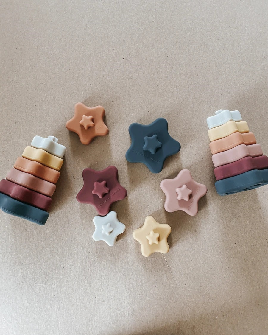 Star Silicone Teething Stacker