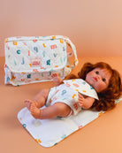 Tiny Harlow | Convertible Doll Diaper Bag Play Set - Alphabet Soup