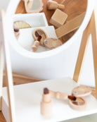 Table Mirror with Drawer