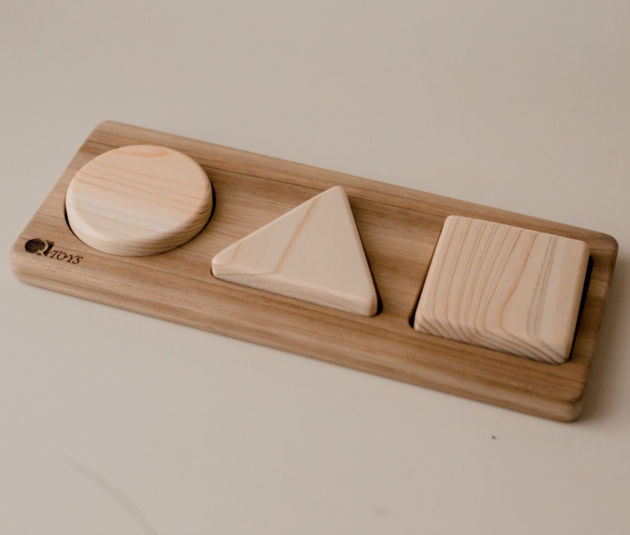 Wooden 3 Shape Puzzle