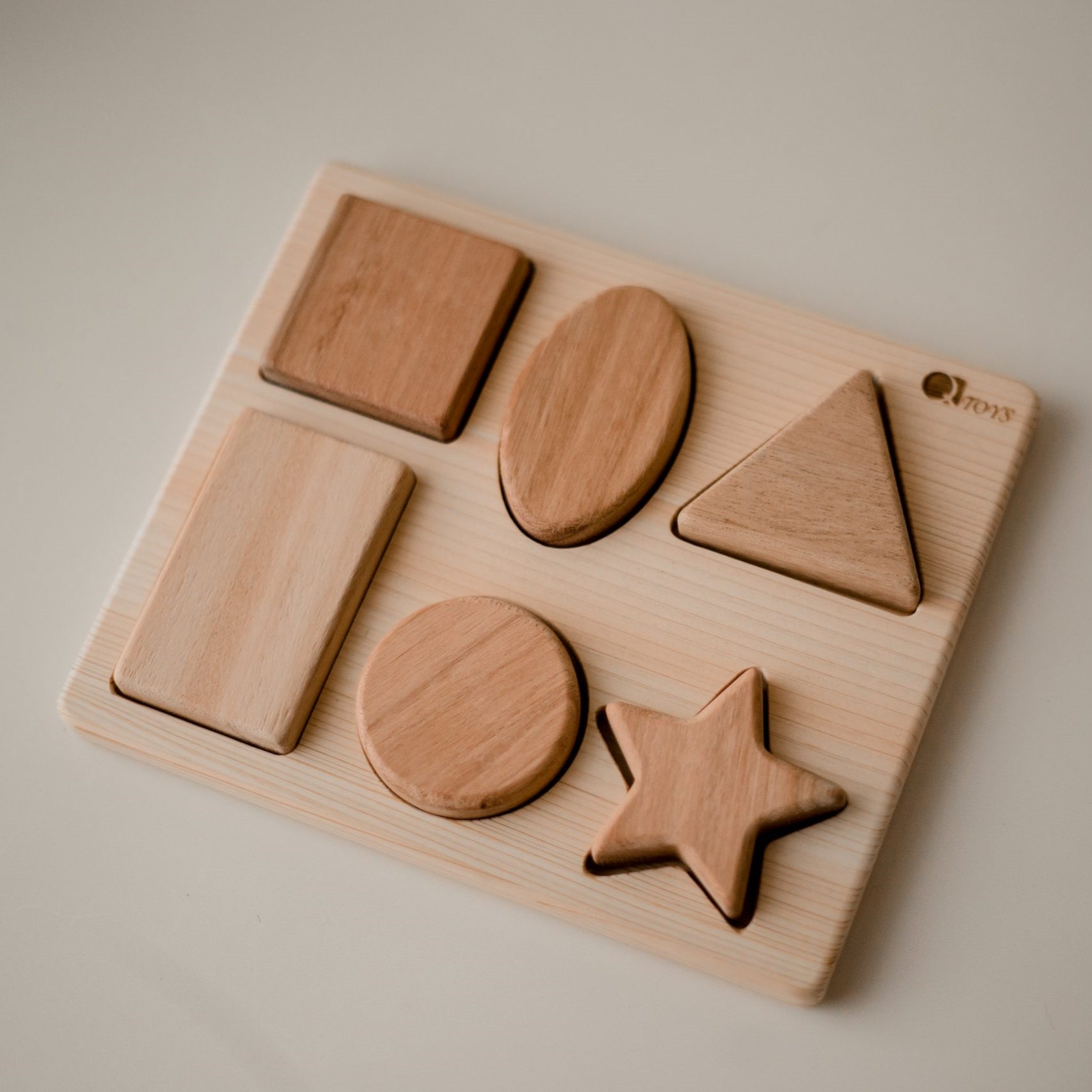 Wooden 6 Shape Puzzle