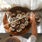 Wooden Alphabet Threading Set