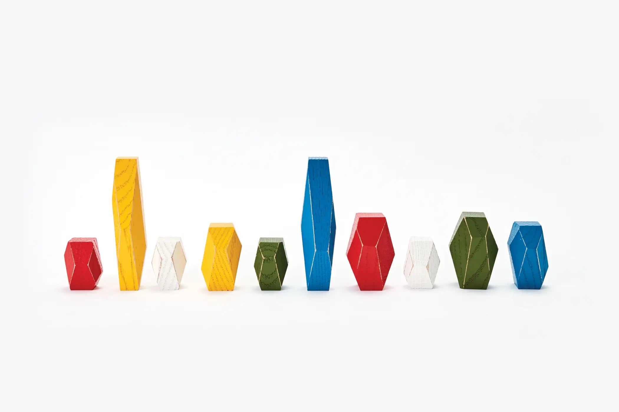 Wooden Balancing Blocks - Multicolor