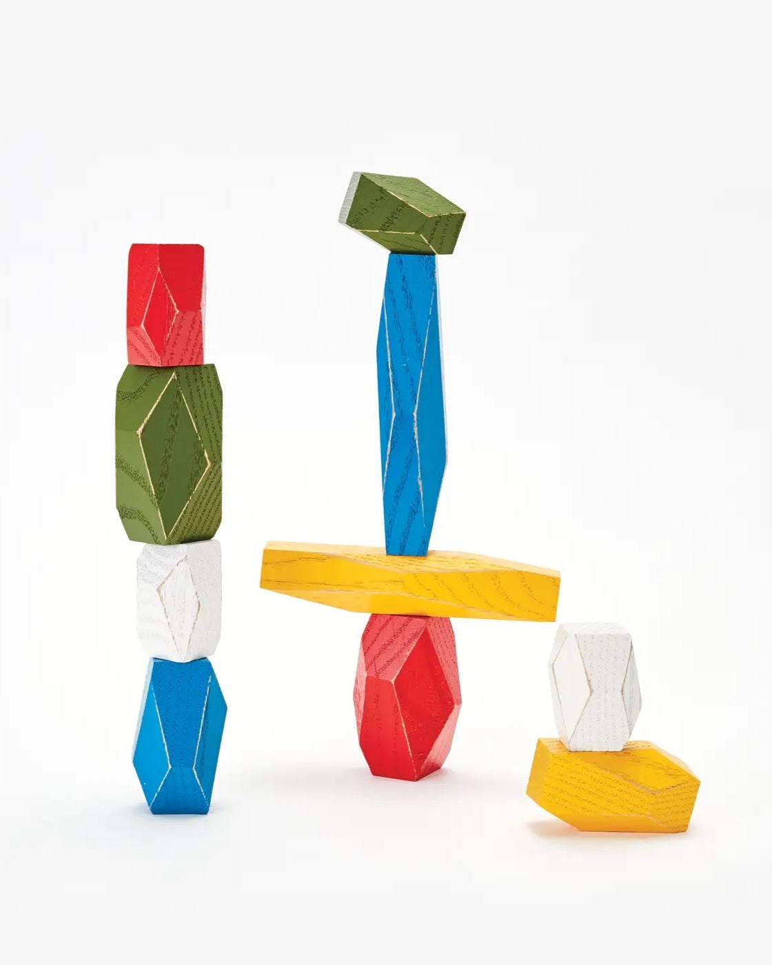 Wooden Balancing Blocks - Multicolor