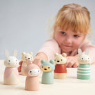 Wooden Bear Family